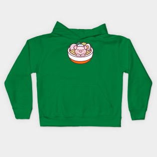 Tonkotsu Ramen Kawaii Kids Hoodie